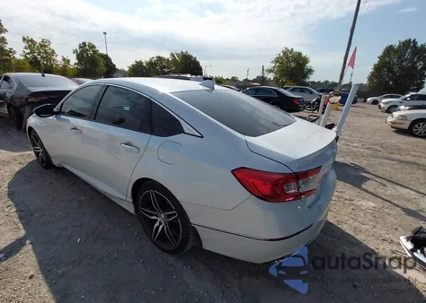 2022 Honda Accord Hybrid Touring z USA, uszkodzony, nr VIN 1HGCV3F98NA022353